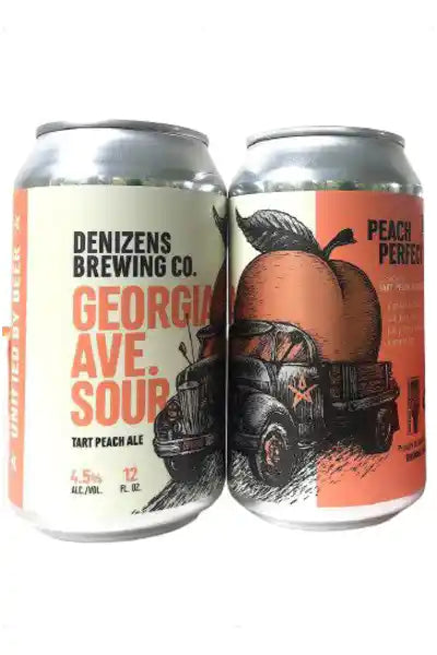 Denizens Brewing Georgia Ave Peach Sour