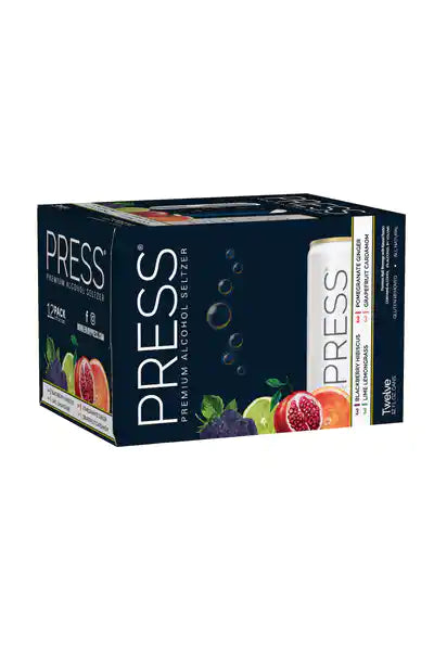 PRESS Premium Hard Seltzer Signature Variety Pack