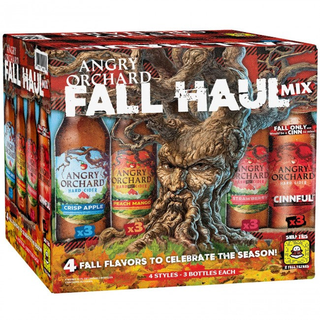 Angry Orchard Hard Cider Seasonal Fall Haul Variety Pack